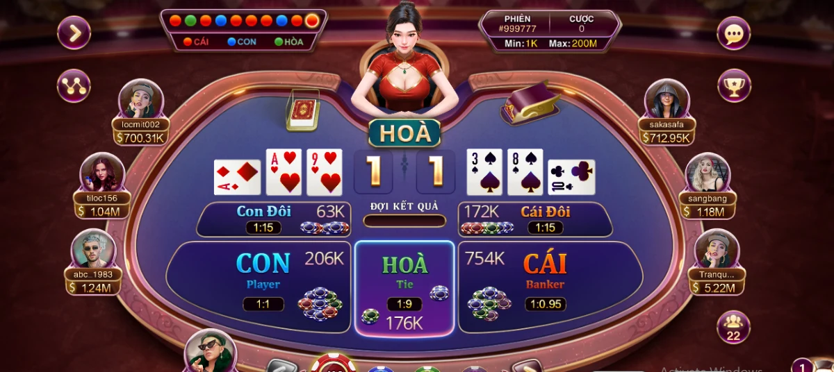 Lý do baccarat Sun win thu hút được nhiều người chơi