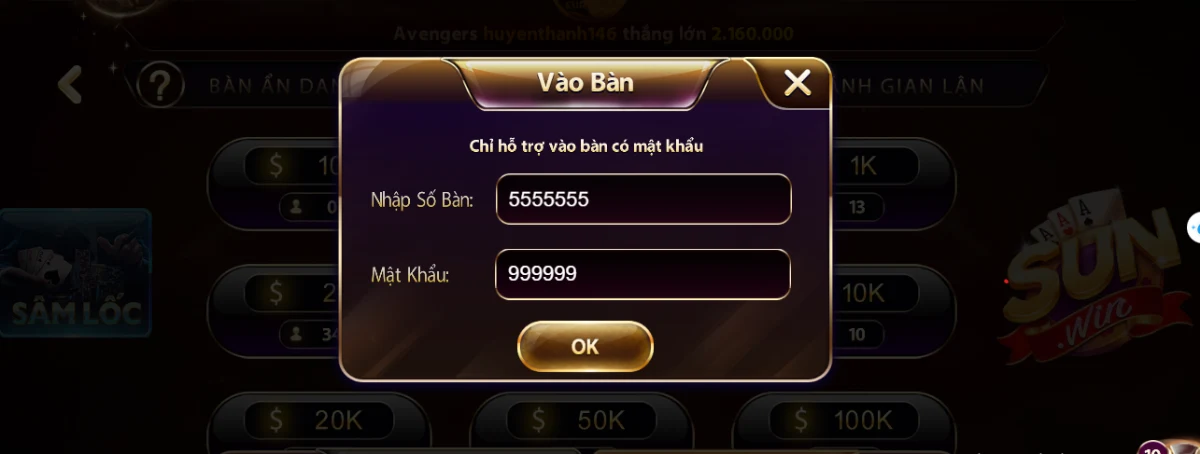 Chơi Sâm lốc thắng lớn từ cao thủ khi tải Sunwin