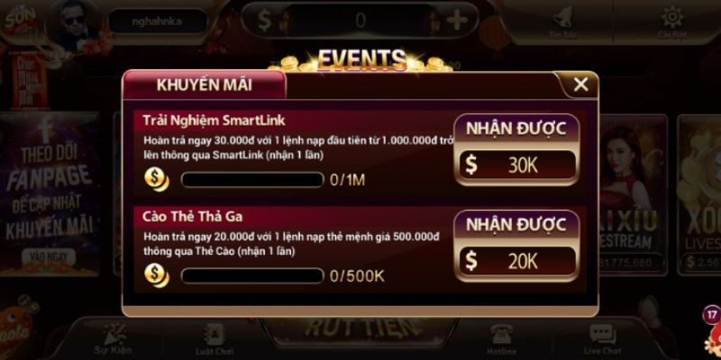 Đăng ký Sunwin, người dùng sẽ được nhận điều gì?